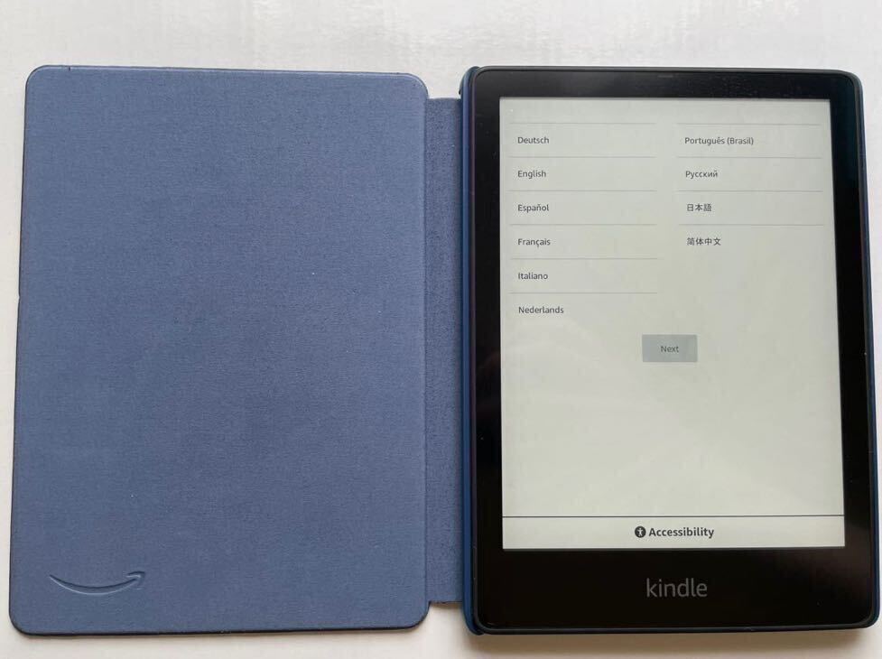 第11世代 Kindle Paperwhite シグニチャーエディション 32GB 広告なし ブラック 本体 カバー 保護フィルム_画像1