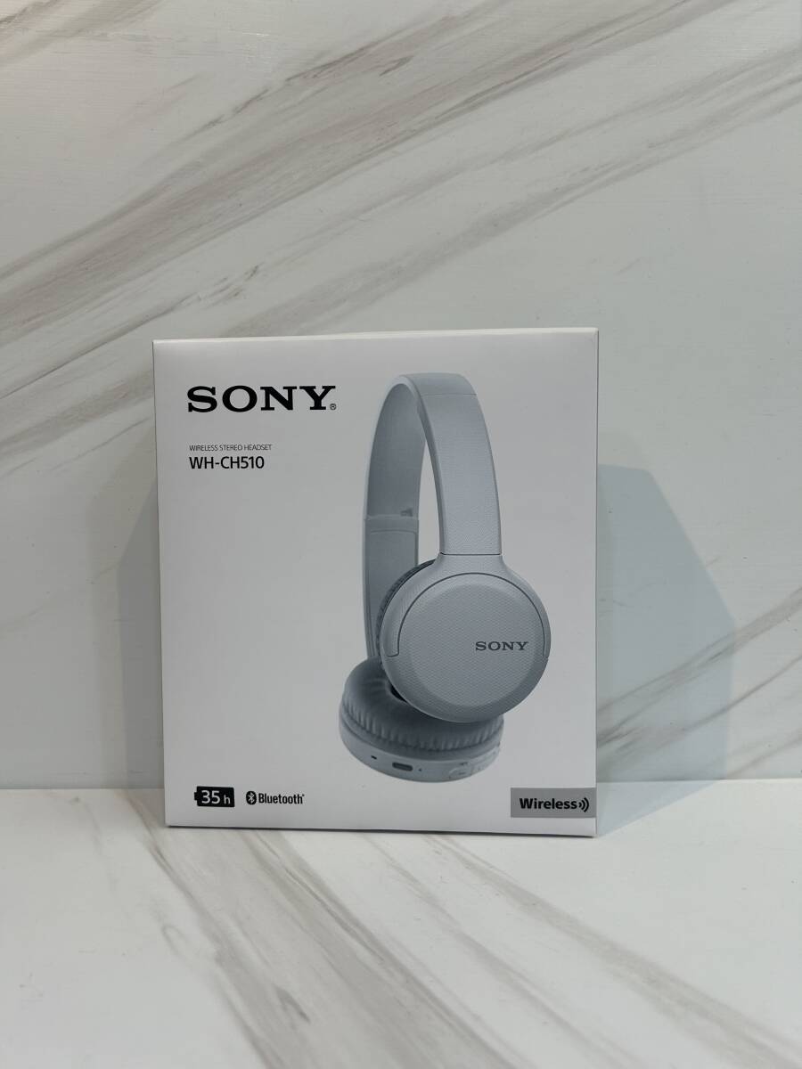 SONY WH-CH510 white headphone 