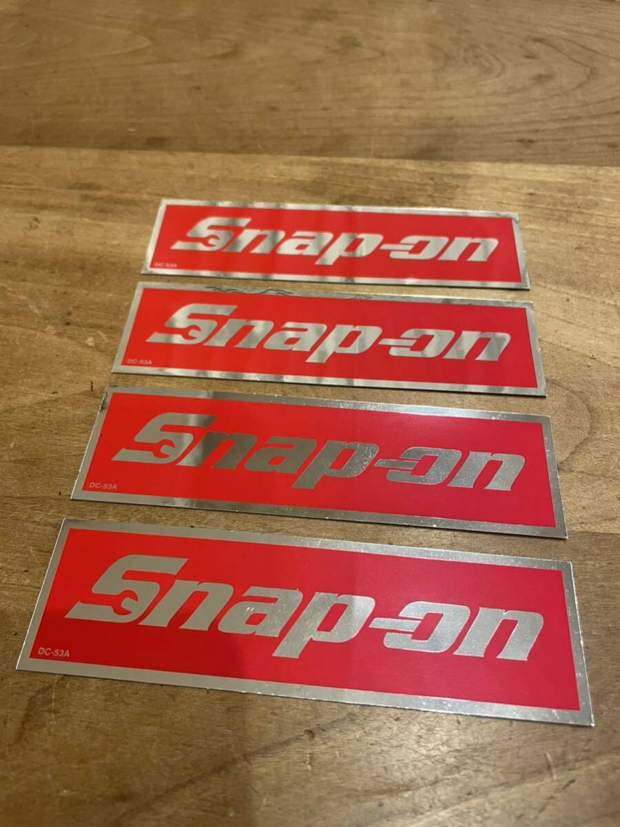 スナップオン snap-on ステッカーセット 4枚の画像1