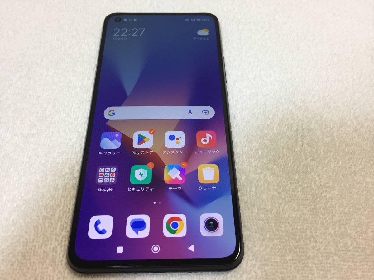Xiaomi Mi 11 Lite 5G SIMフリー ブラック ほぼ未使用 付属品ありの画像1