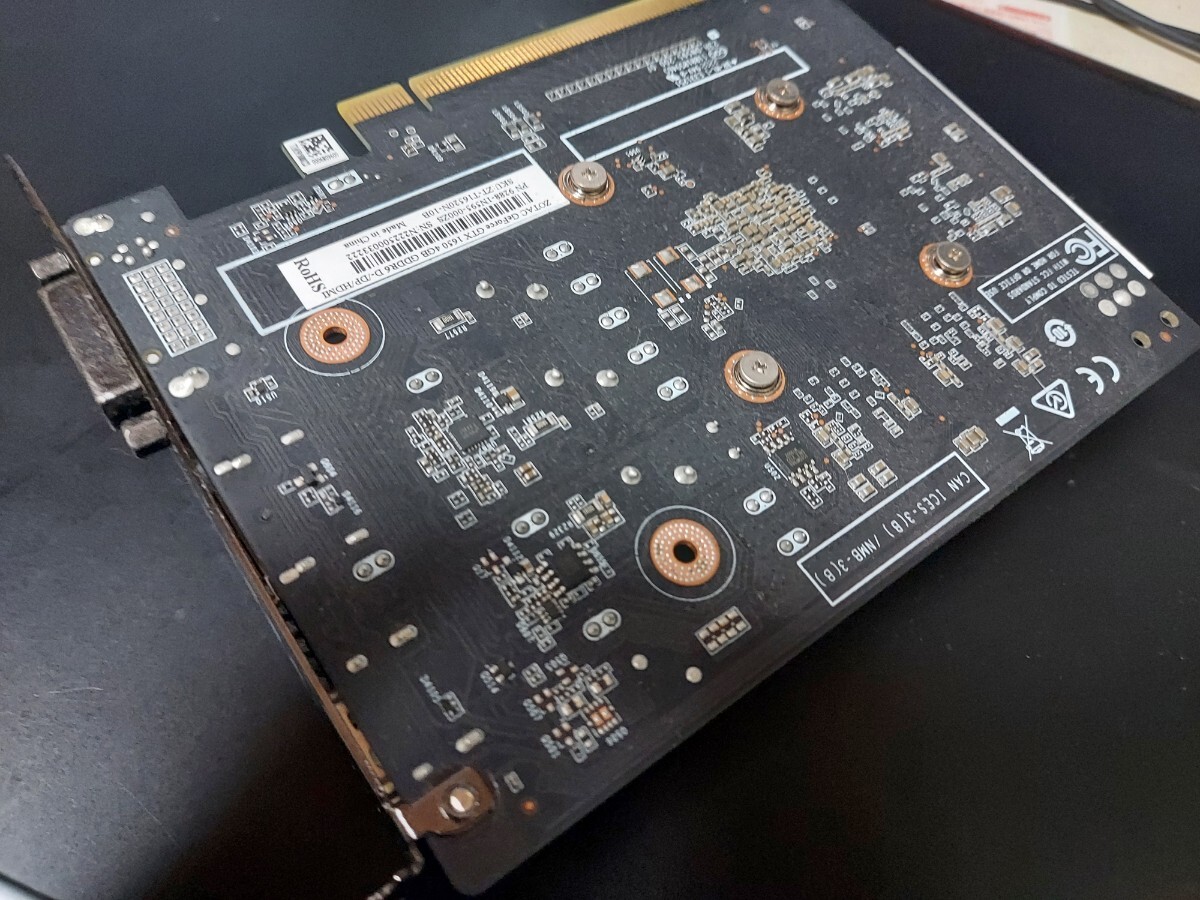 NVIDIA ZOTAC GeForce GTX 1650 4GB GDDR6の画像4