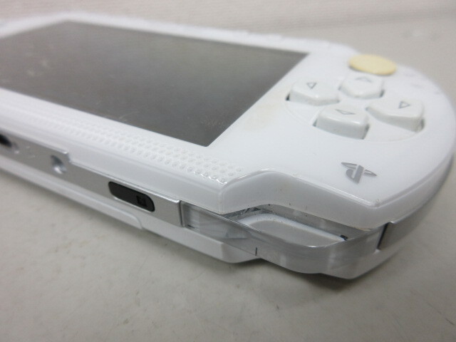 SONY PSP-1000 Playstation Portable ホワイト ジャンク #59861の画像6