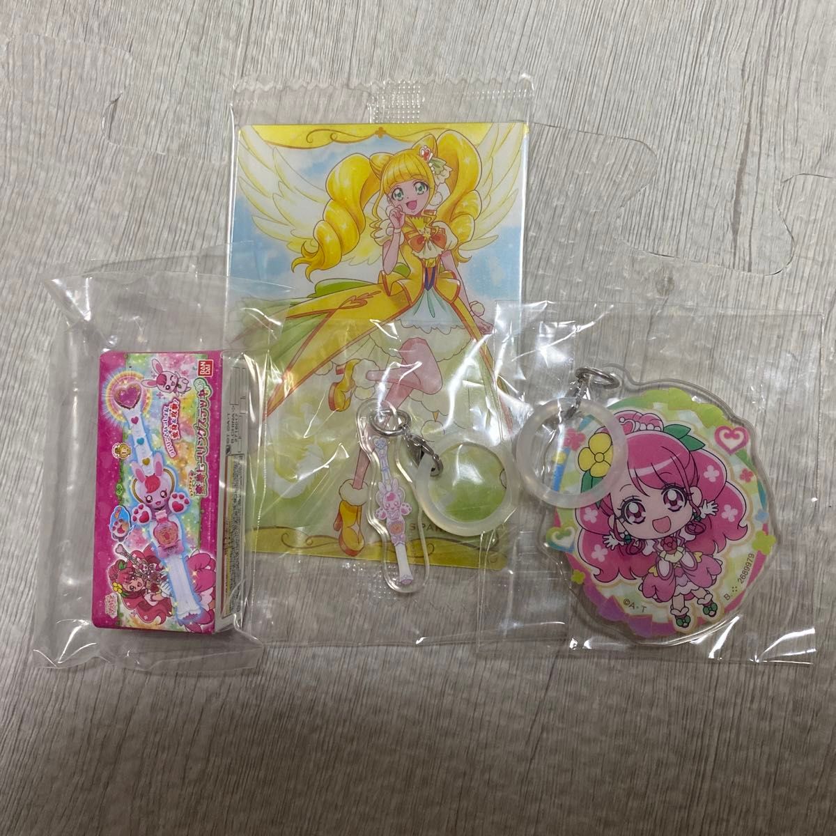 プリキュアウエハースカード プリキュアオールスターズ変身ダイキャストチャーム＆パッケージ2 プリキュアオールスターズあそーと