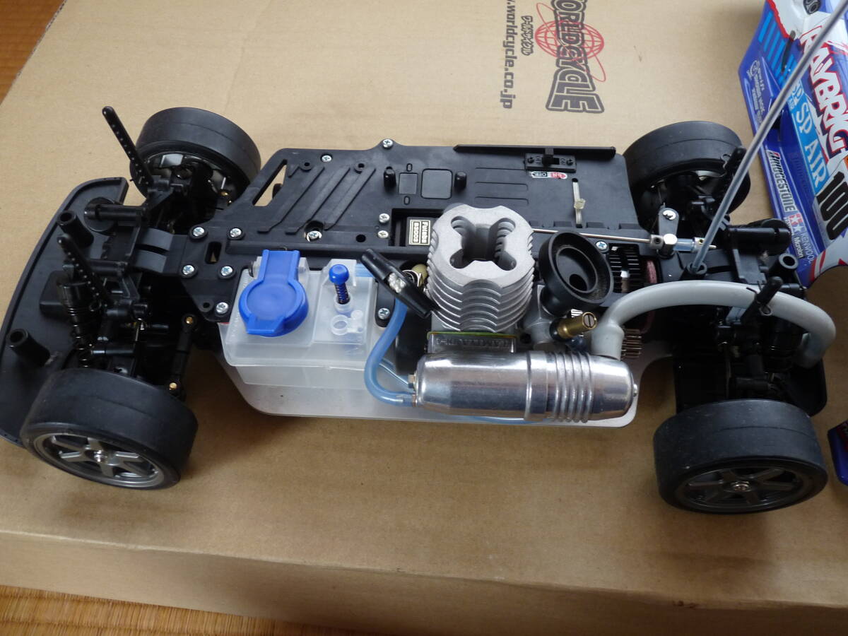  Tamiya model 1/10 Honda NSX TG-10 Mk- 1 ( kit from assembly ending unrunning, engine not yet starting goods )