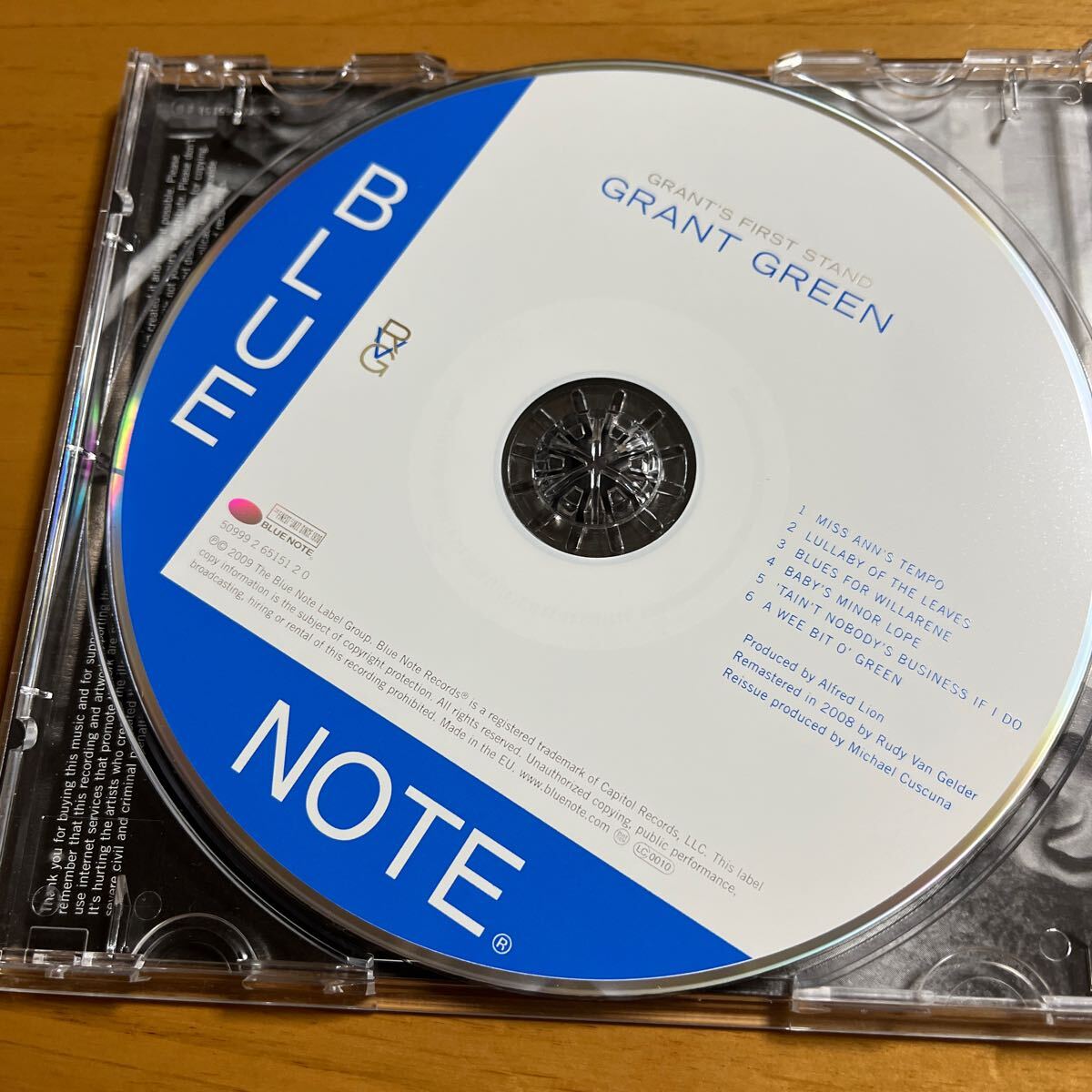 GRANT GREEN GRANTS FIRST STAND CD_画像4