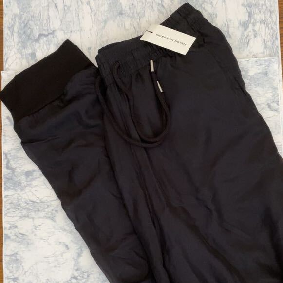 DRIES VAN NOTEN シルク　コットン　パンツ DRIES VAN NOTEN シルク コットン パンツ
