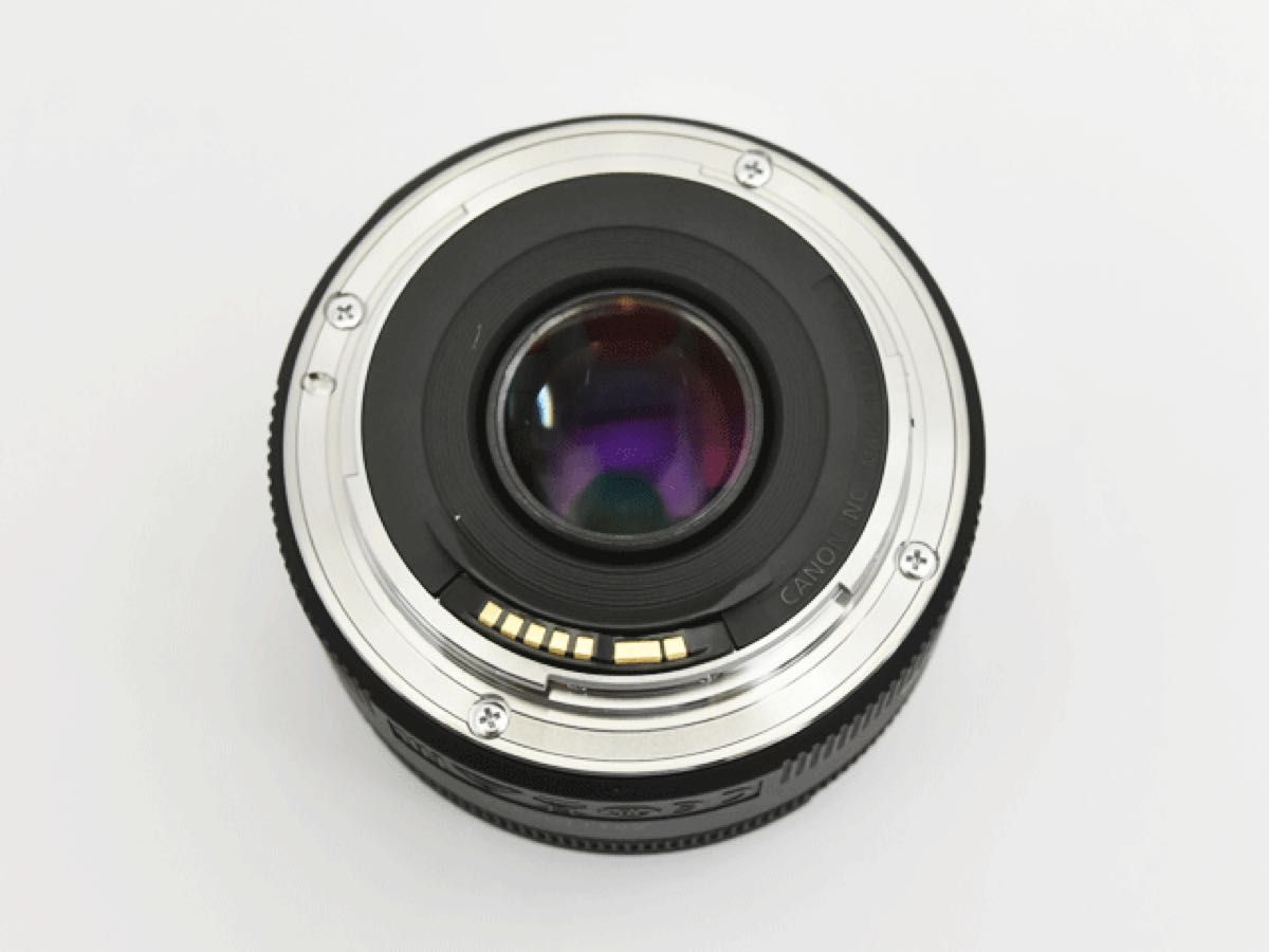Canon キャノン　EF 50mm f/1.8 STM レンズ　別売りレンズフード＆レンズフィルター付き