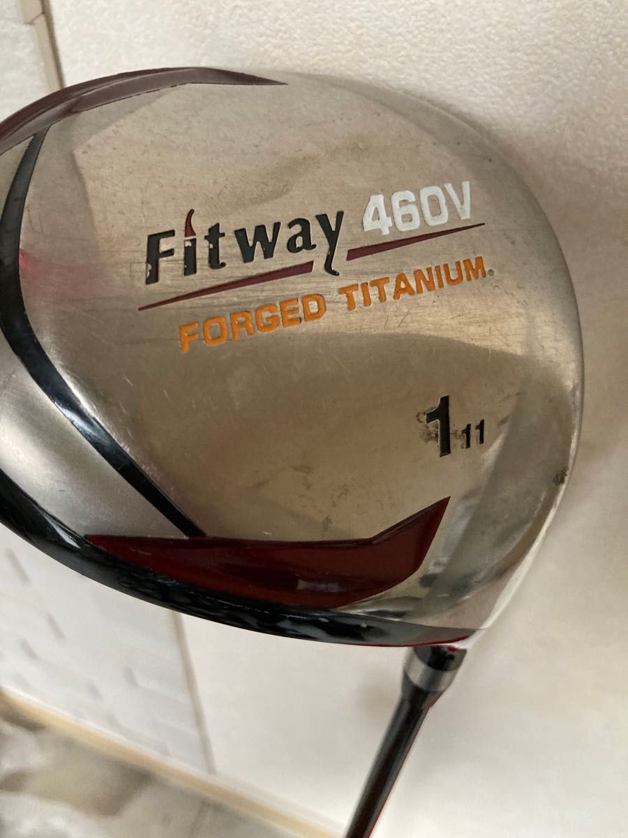 Fitway ゴルフ初心者スタートセット  ドライバー、ウッド+アイアン　+パター　10本セット