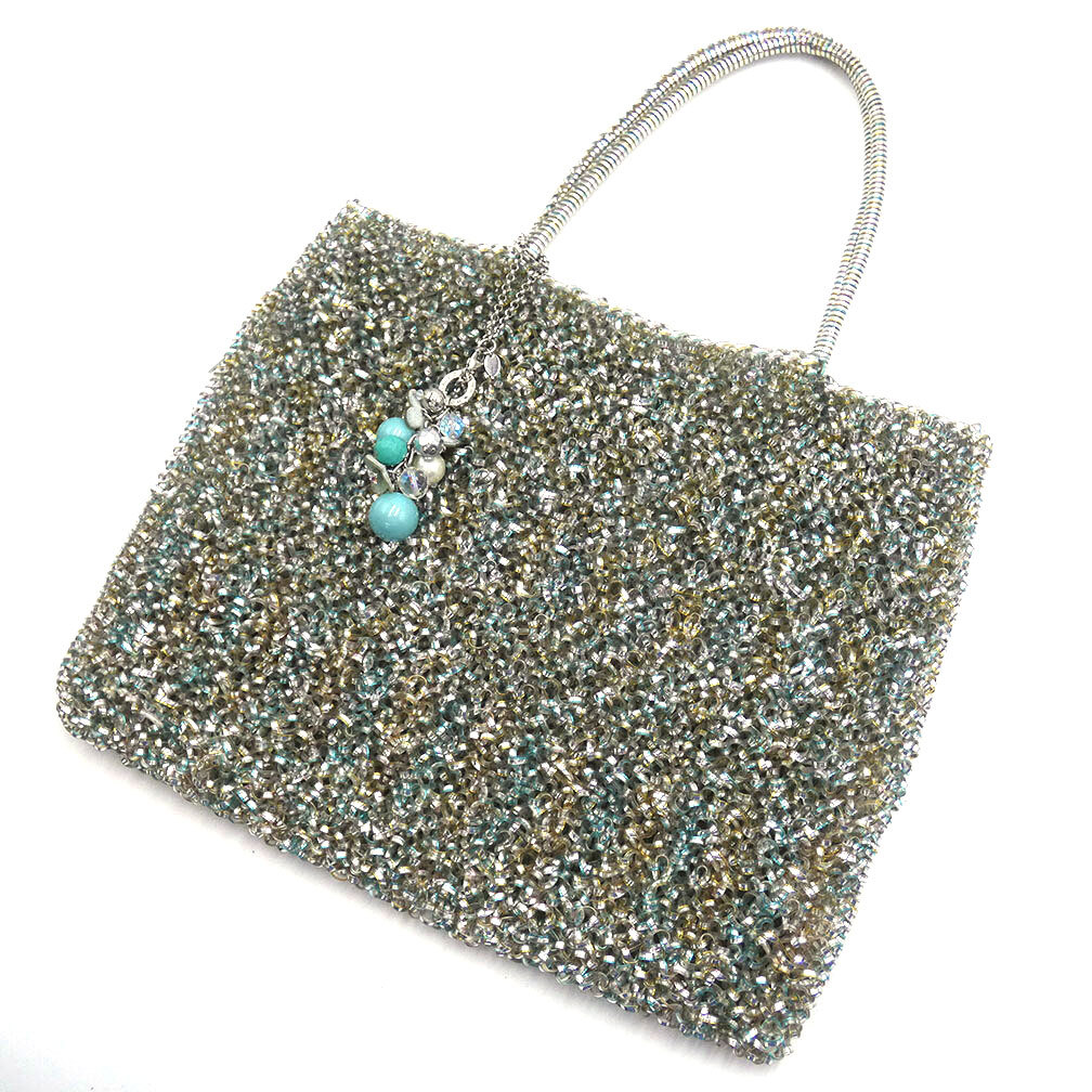  Anteprima bag ANTEPRIMA wire bag handbag Mini handbag silver x multicolor lady's OJ10369