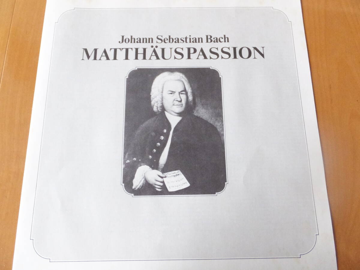 独ACANTA盤3枚組JSバッハゆかりの地ライプチッヒの合唱団／オケによる1935年録音の(マタイ受難曲)残存するもっとも古いマタイ録音です_画像2