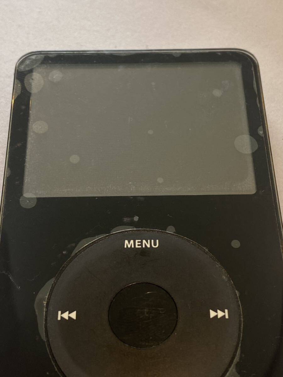 1円〜 iPod classic 第5世代 30G Apple アップル アイポッド Classic 社外ケース 充電器 付き 動作未確認 ジャンク出品 売り切り_画像7