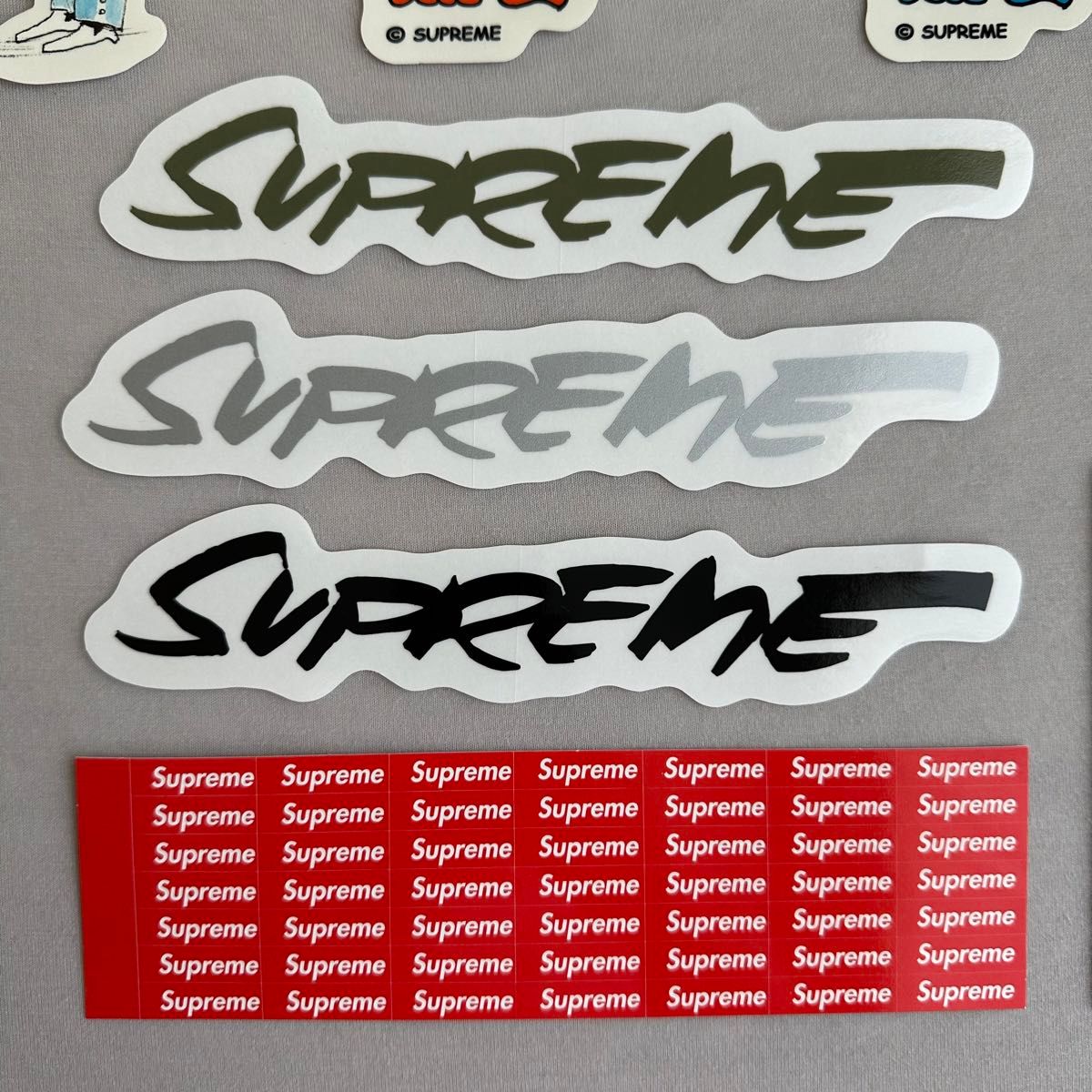 Supreme ステッカー　21枚　box logo シュプリーム maradona Futura Tee mm6 Tシャツ　