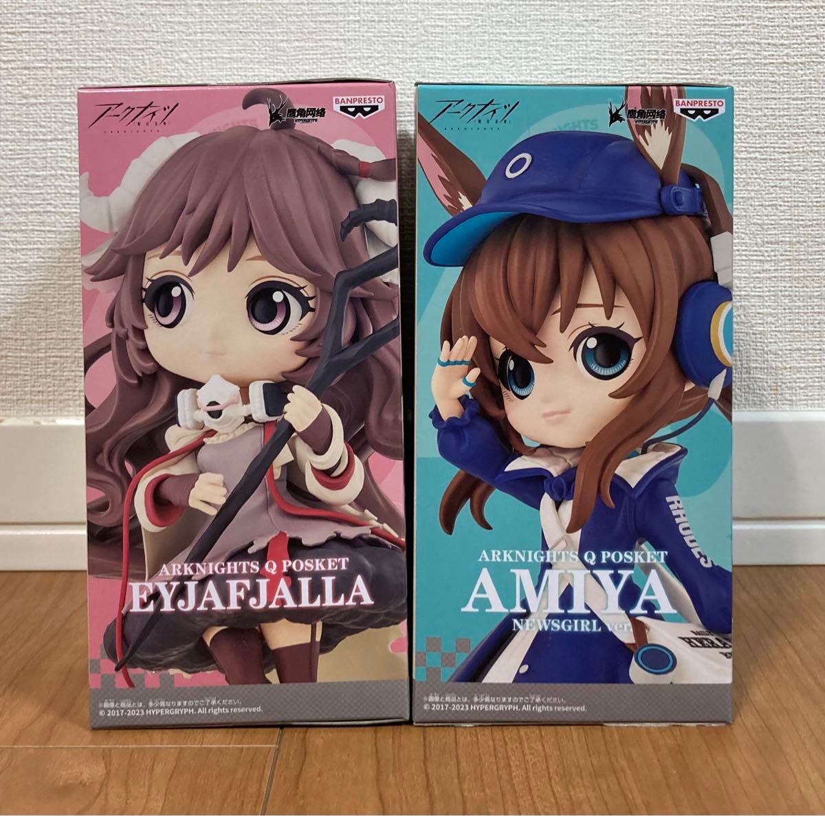アークナイツ フィギュア Qposket 2個セット エイヤフィヤトラ アークナイツ フィギュア Qposket 2個セット エイヤフィヤトラ