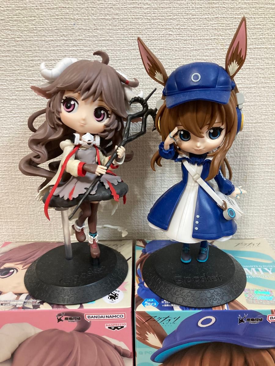 アークナイツ フィギュア Qposket 2個セット エイヤフィヤトラ アークナイツ フィギュア Qposket 2個セット エイヤフィヤトラ