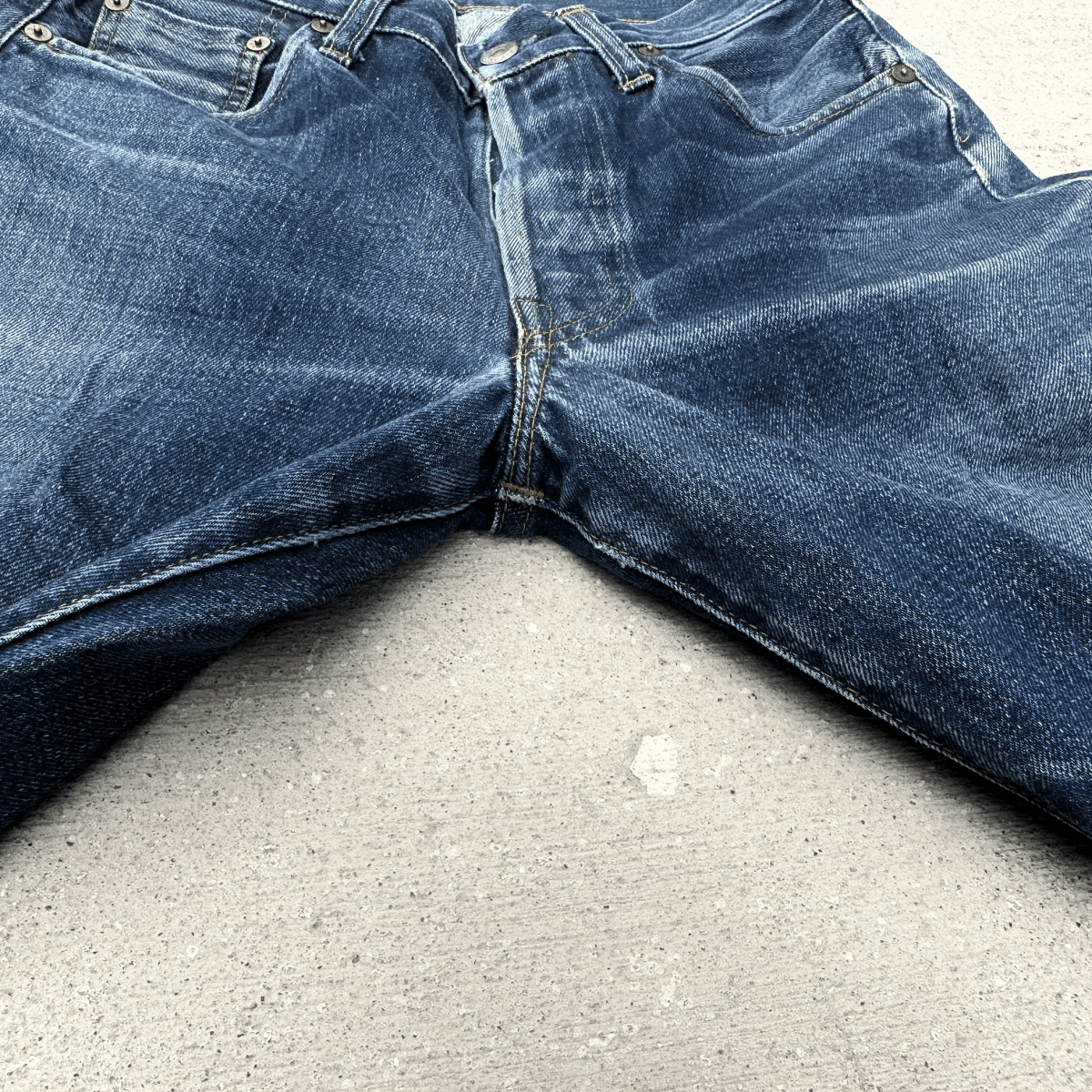 バレンシア工場製 1955年モデル LEVI’S 501XX 501-0003 W30 米国製 デニムパンツ ジーンズ 50s 55s アメリカ製 USA製 555 55501_画像5