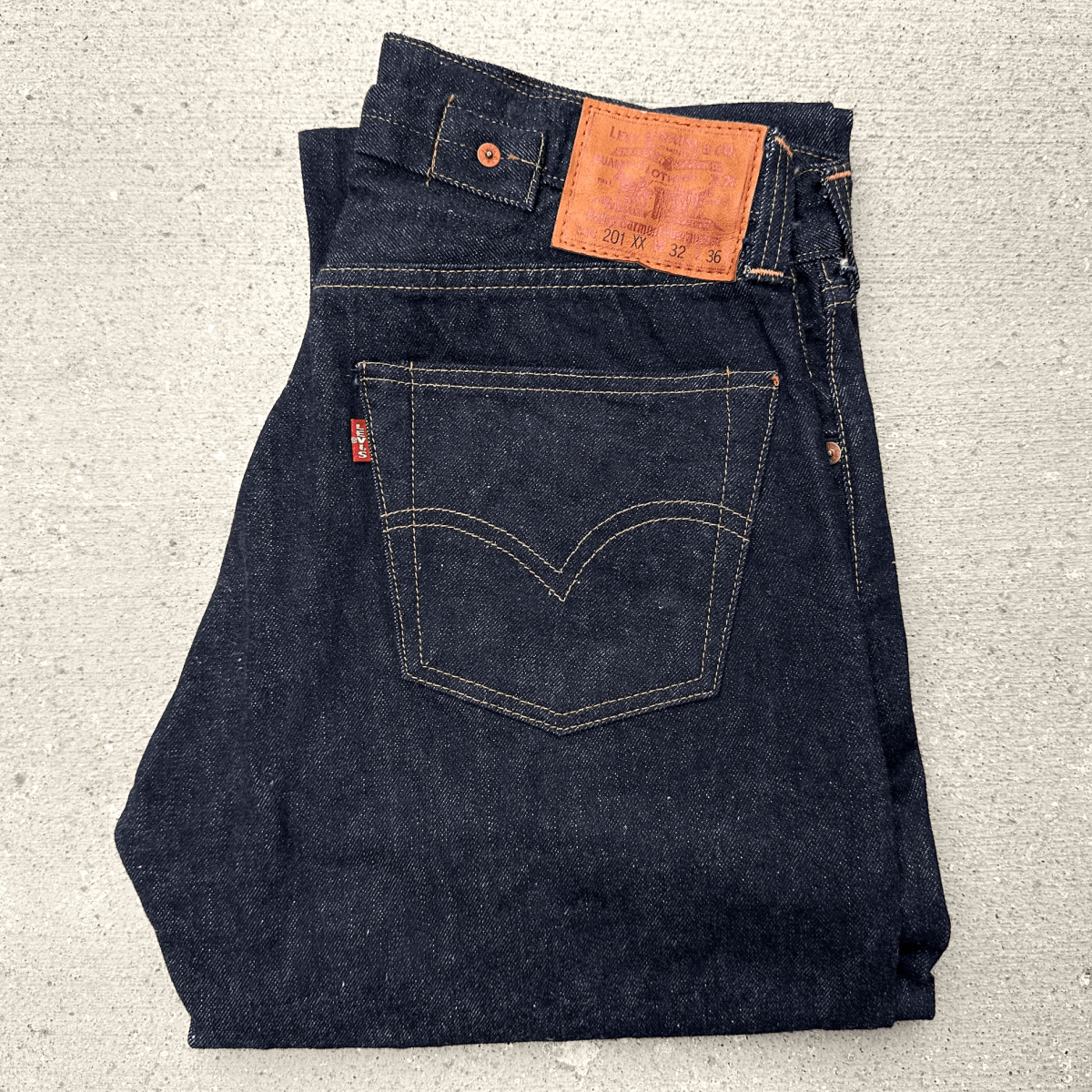  барен sia завод производства 1937 год модели LEVI*S 201XX 201-0003 W32(W29) L36 прекрасный товар б/у rigid американский производства 30s 37s 501XX переиздание America USA производства 555