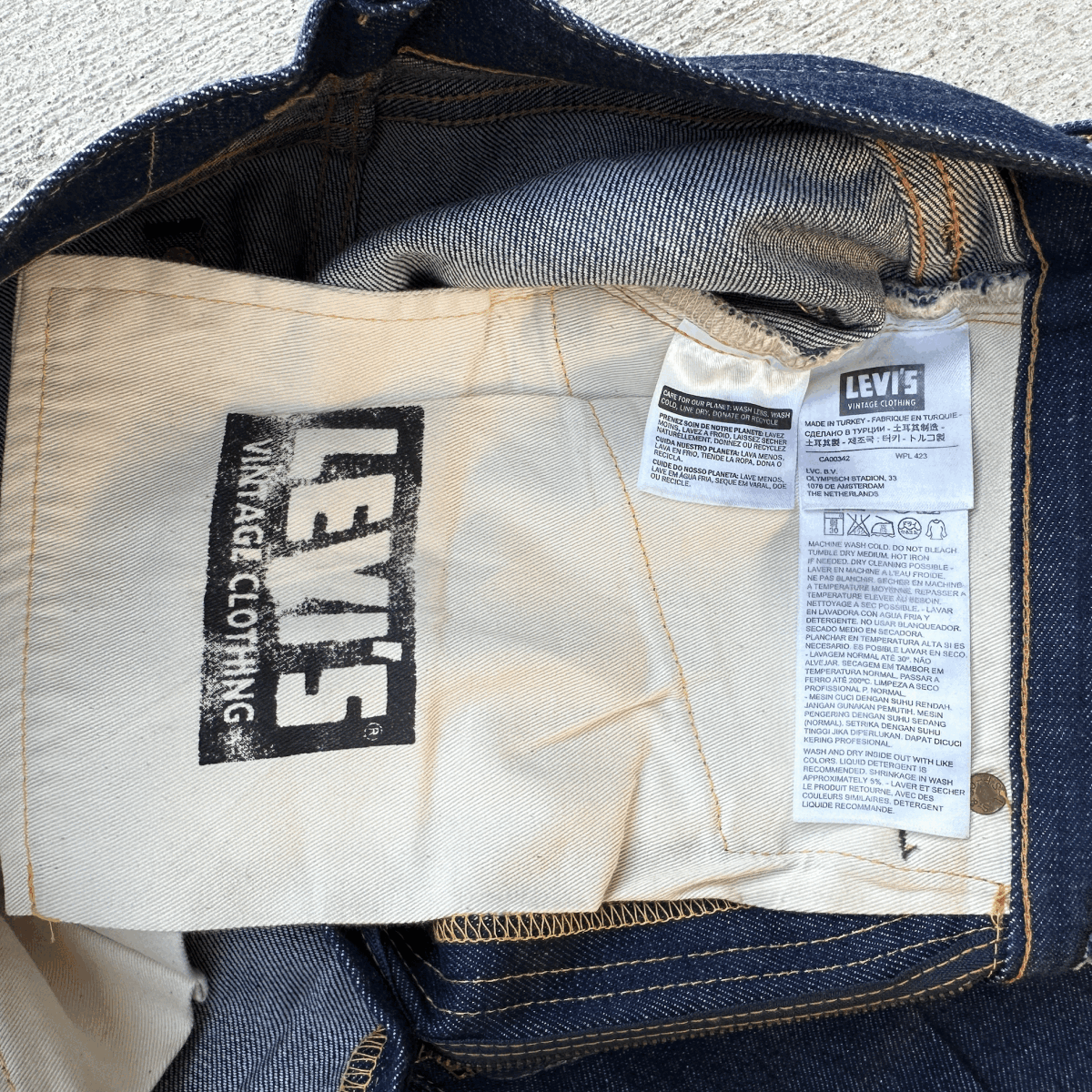 モンローデニム LEVI’S 701 50701-0008 W26(W27) マリリンモンロー 1950年代 レディース セルビッジ デニムパンツ ジーンズ 50s復(fù)刻 LVC