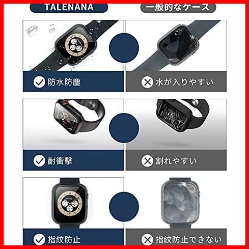 【即決価格！】 ★42mm_ブラック★ 用 防水ケース Watch series3/2/1 42mm アップルウォッチ保護カバー Apple ガラスフィルム_画像4