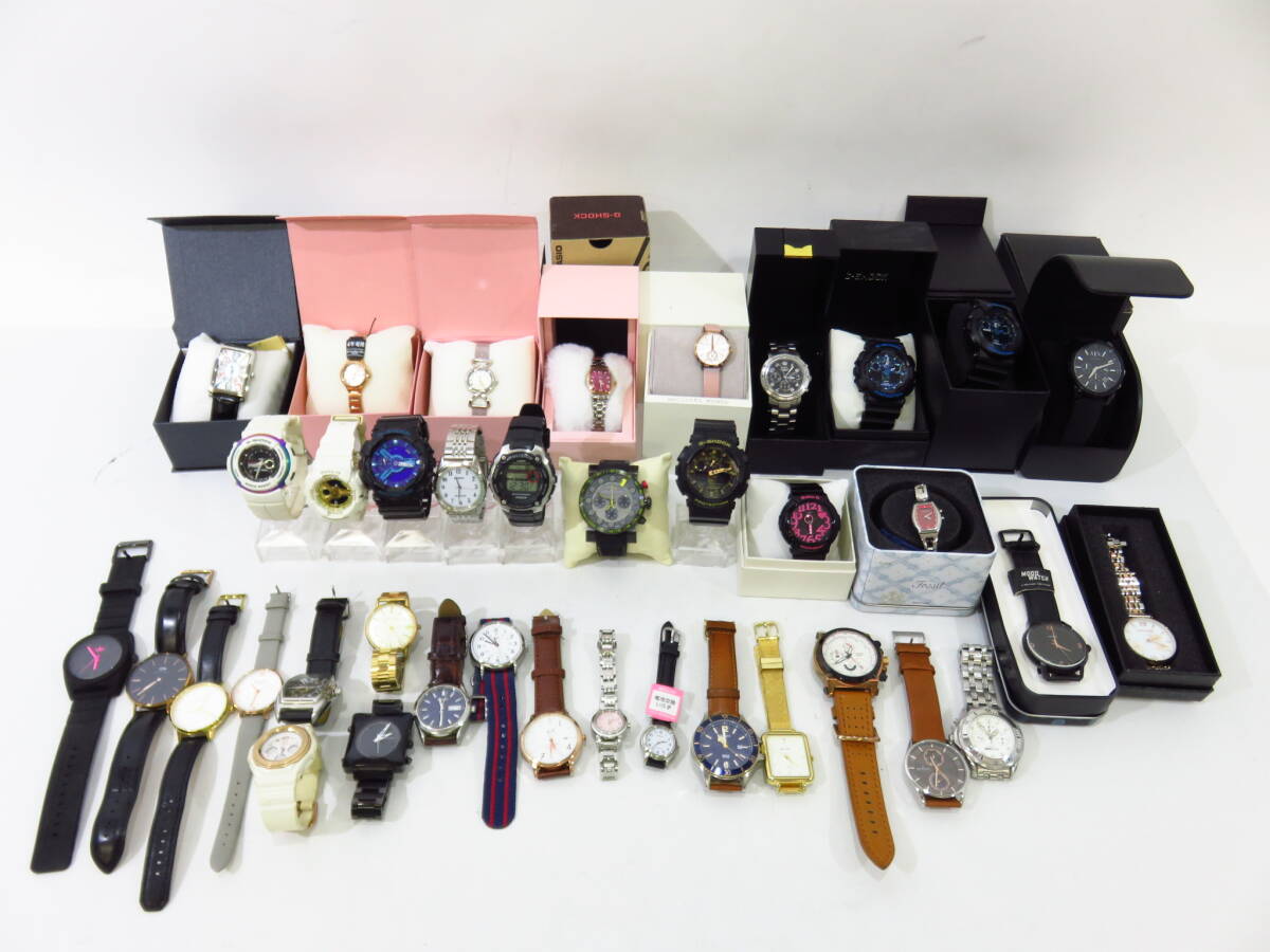 n5409k 【ジャンク】 腕時計 まとめ売り 38点 ＧSHOCK SEIKO TIMEX 他 [155-000100]_画像1