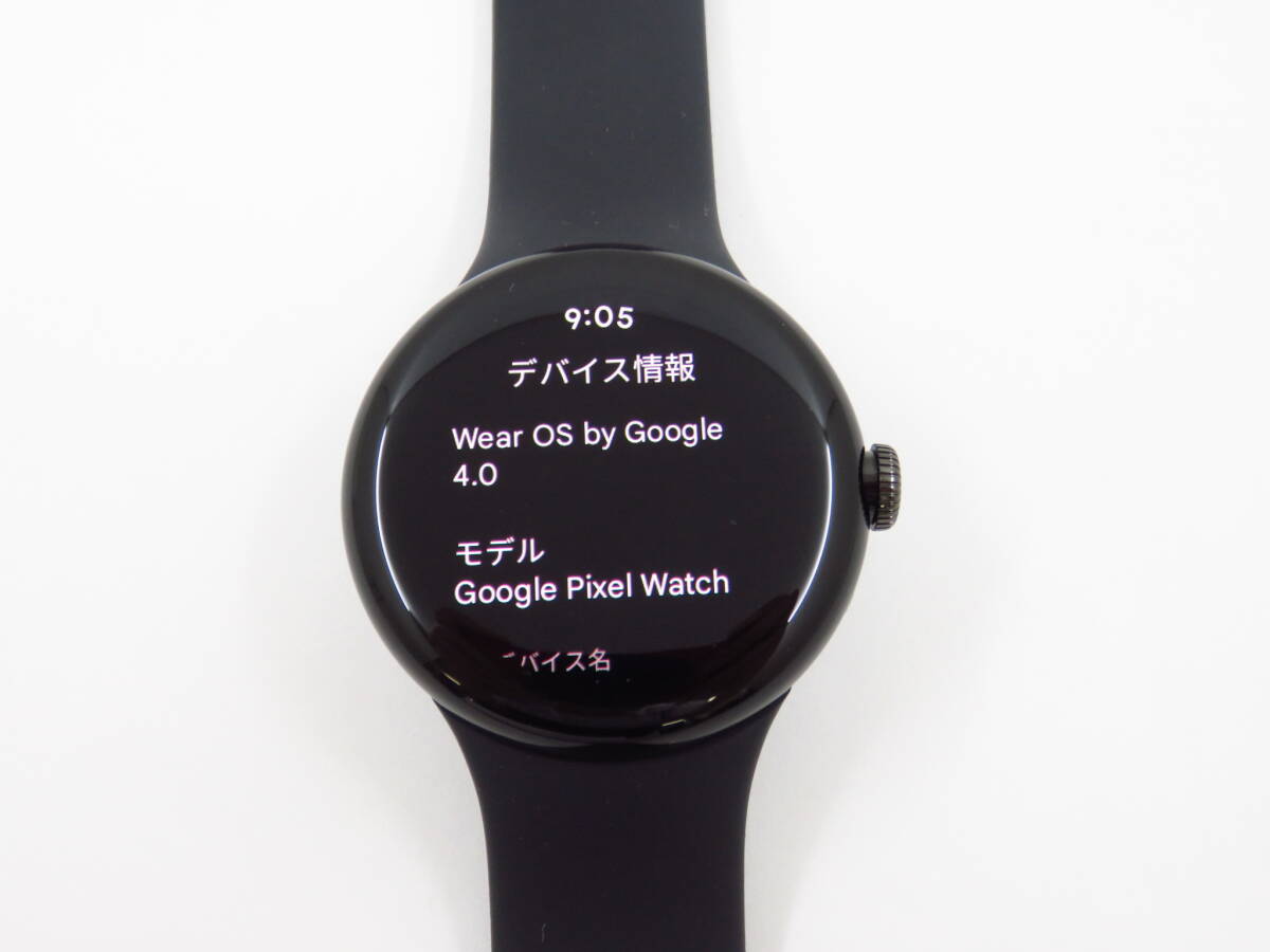 s3327k [ postage 950 jpy ][ used ] Google Pixel Watoh Fitbitg-gru pixel watch GQF4C G943M G77PA 2022 year made [109-000100]