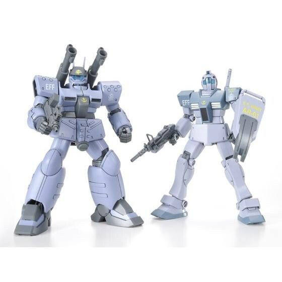 RGM-79 ジム＆RX-77D ガンキャノン量産型 （ホワイト・ディンゴ隊仕様）プレバン限定 HGUC 機動戦士ガンダム外伝 コロニーの落ちた地で_画像2