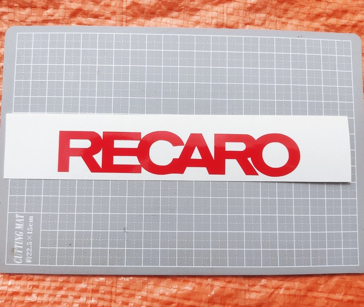 ＃★新品　RECARO/レカロシート　カッティングステッカー/デカール/ワッペン