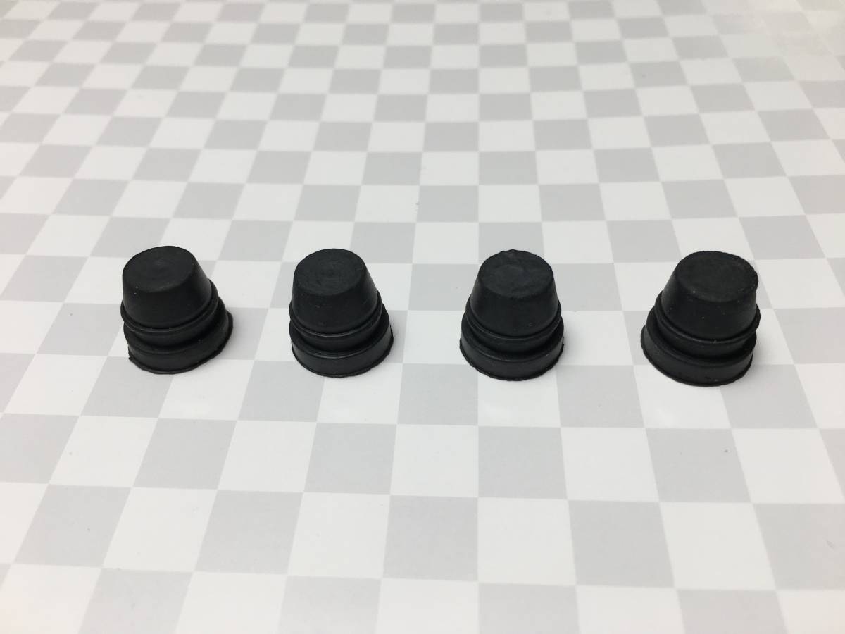 [ postage included ] air bleeder cap rubber cap 4 piece set "Brembo" caliper casting racing other 