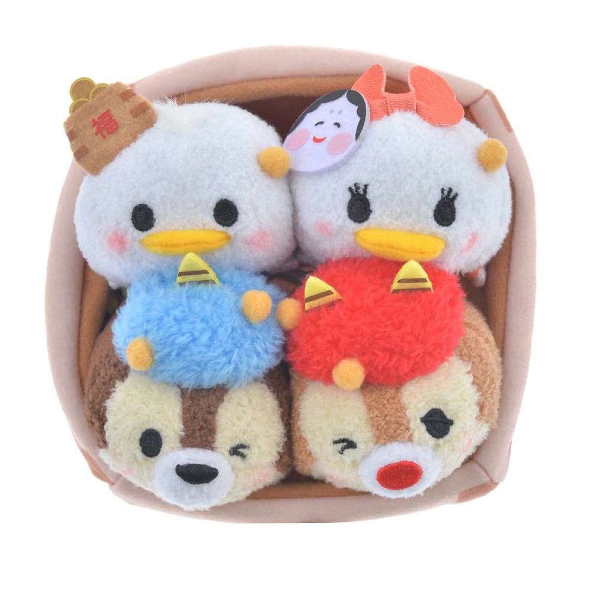 ディズニー ツムツム ぬいぐるみ 節分 チップ & デール ドナルド ディズニー ツムツム ぬいぐるみ 節分 チップ & デール ドナルド