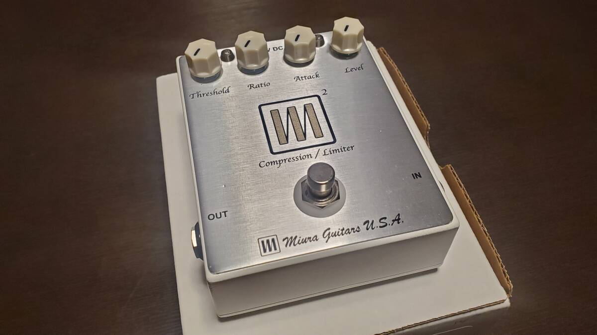 Yahoo!オークション - Miura Guitars M2 Compression/Limiter Yahoo!オークション - Miura Guitars M2 Compression/Limiter