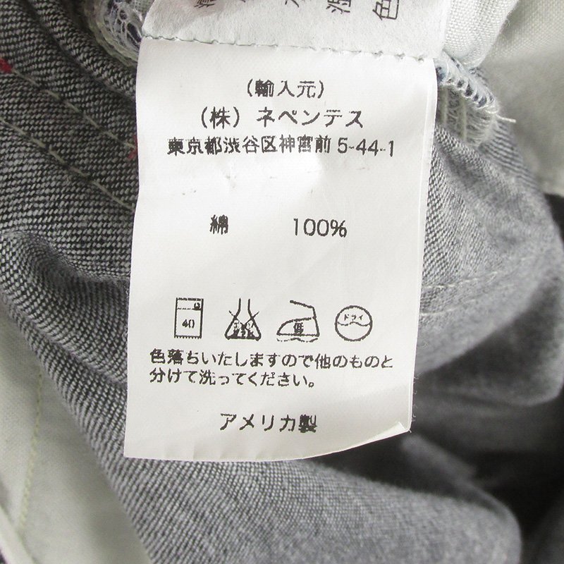 YP18523 ENGINEERED GARMENTS エンジニアードガーメンツ デニム ペインターパンツ W34の画像7