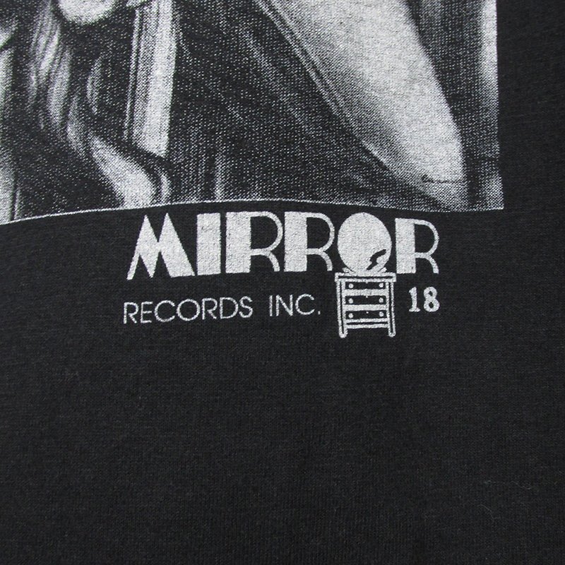 ST10562 90s Rumbledog Tシャツ HANES USA製 ロックT MIRROR RECORDS ブラック X LARGE_画像7