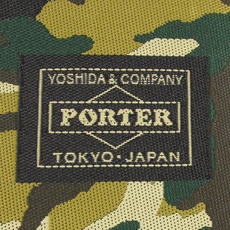 YO17060 PORTER ポーター ギリー トラベルオーガナイザー 財布 886-16150 カモフラージュ柄 ウッドランドカモ 未使用_画像7