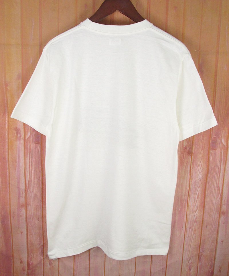 ST10612 Dubbleworks ダブルワークス Tシャツ クリーム系 M(38-40)（クリックポスト可）_画像2