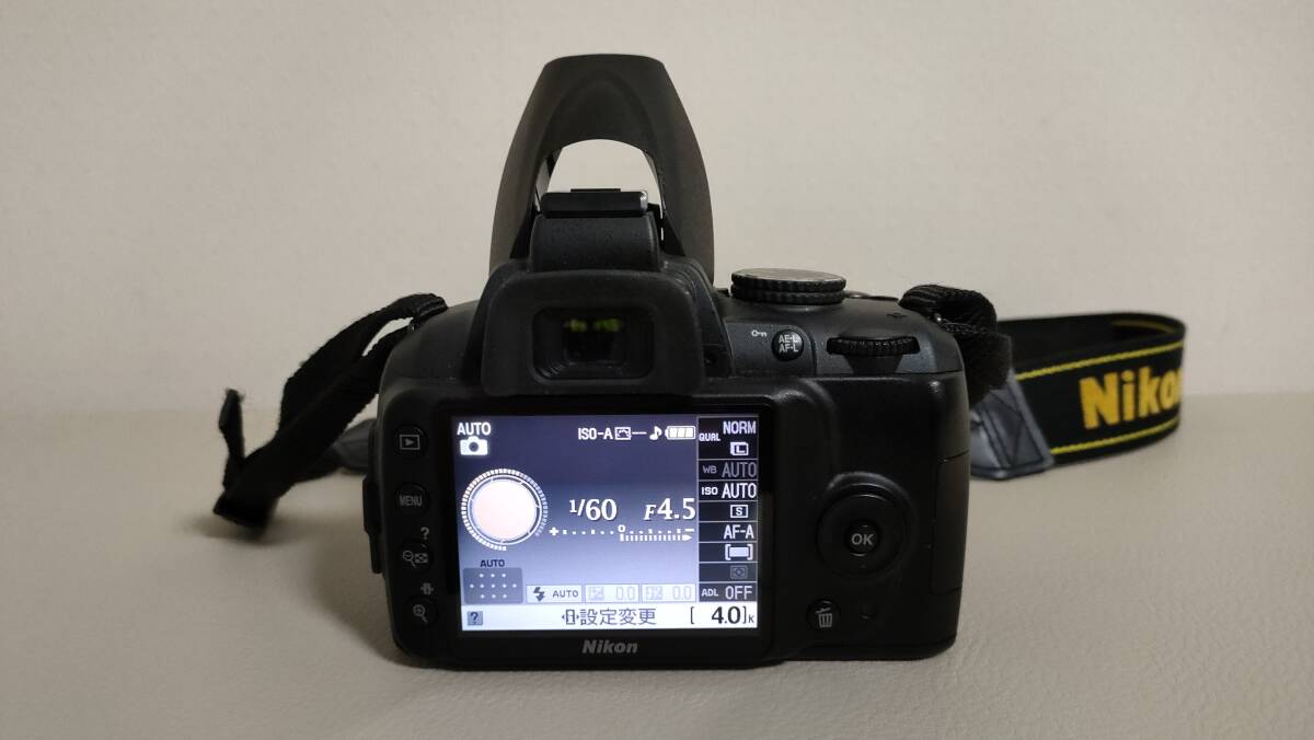 Nikon ニコン D3000 デジタル一眼レフカメラ レンズ付き_画像8