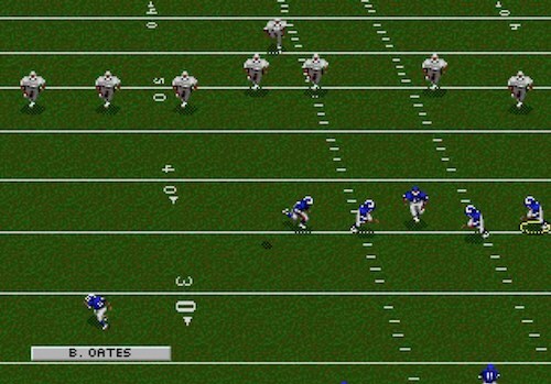 送料無料 北米版 海外版メガドライブ NFLフットボール'94 GENESIS NFL Football '94 Starring Joe Montana ジェネシス _画像2