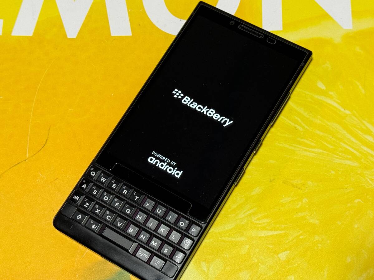blackberry key2 BBF100-4 6GB/64GB デュアルSIM Android 8.1_画像1