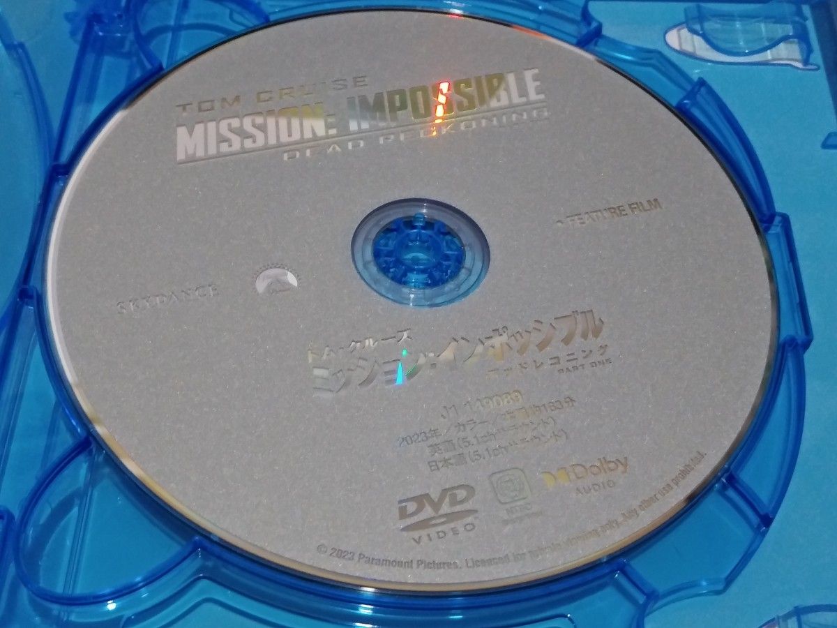 新品 DVD 純正ケース入 ミッションインポッシブル デッドレコニング Part1 Blu-rayなし トムクルーズ pko出品