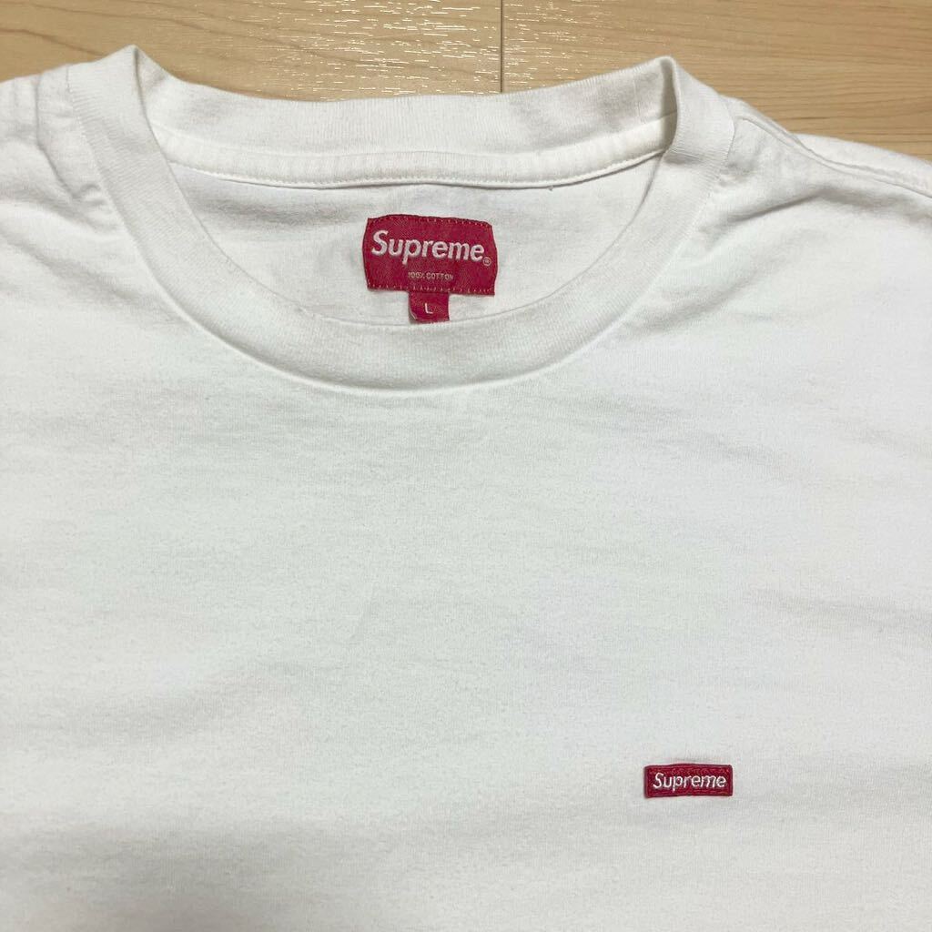 supreme シュプリーム Tシャツ ボックスロゴ L 白　ホワイト　メンズ　半袖　春　夏　秋　Box Logo Tee _画像2
