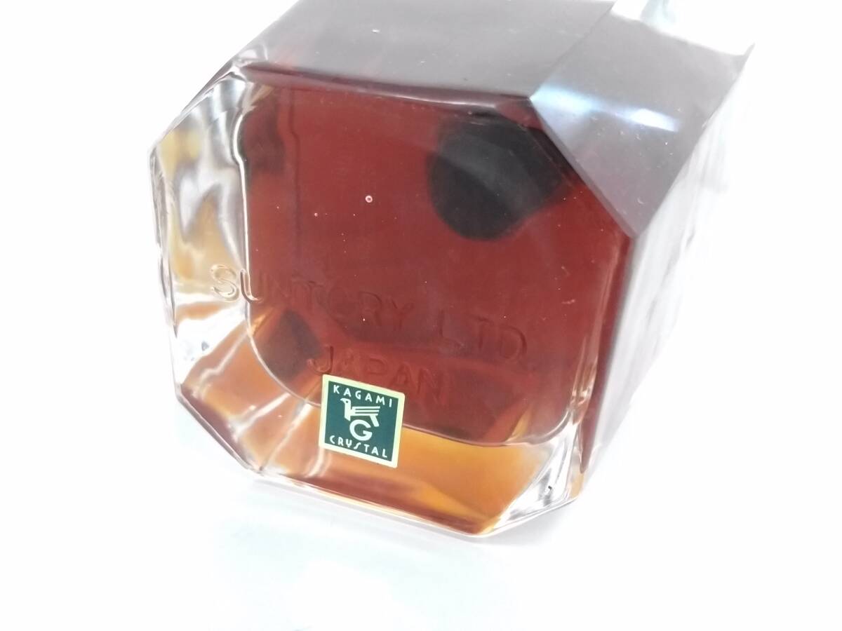 [ collection emission goods ]SUNTORY Suntory PRESTAGE prestige 25 year limitation b Len dead whisky /kagami crystal /06KO050125-8