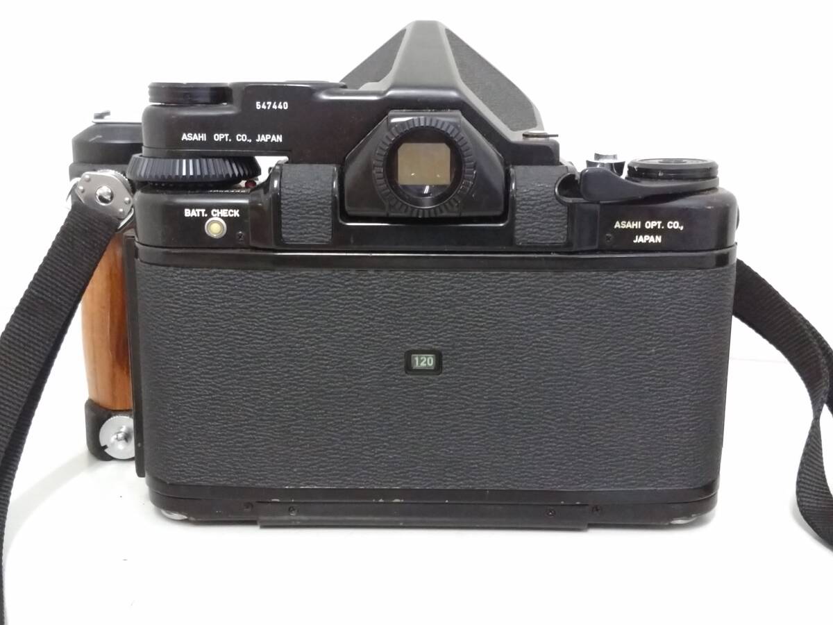 【ジャンク品】ASAHI PENTAX アサヒ ペンタックス 6×7 中判フィルムカメラ/TAKUMAR 6×7 1:2.4 105/ボディ/レンズ付き/06KO050801-8の画像7