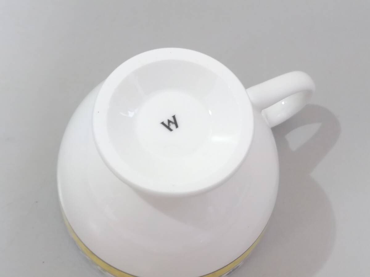 [ новый товар ]Wedgwood Wedgwood MISTRAL Mistral cup & блюдце / с коробкой / не использовался товар / снят с производства товар / бренд посуда /04OM051401-6