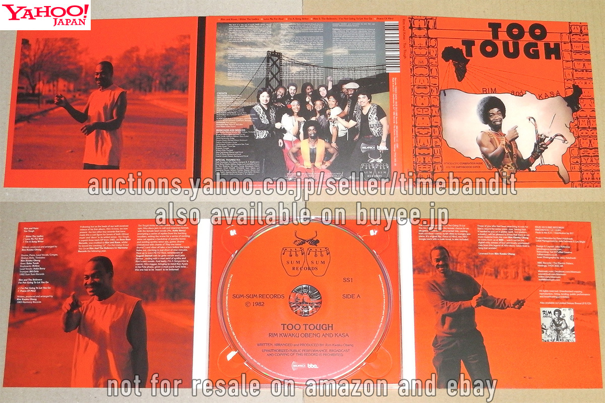 中古輸入CD Rim And Kasa / Rim And The Believers Too Tough [Compilation 2015][BBE340ACD] Rim Kwaku Obeng BBE Africa