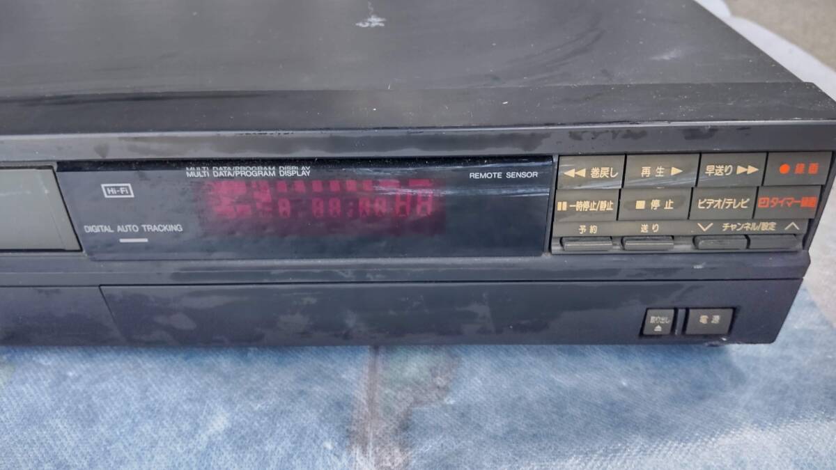 ＮＥＣ　ＶHＳ　ビデオデッキ　ＶＣ-Ｆ210 ジャンク品_画像2