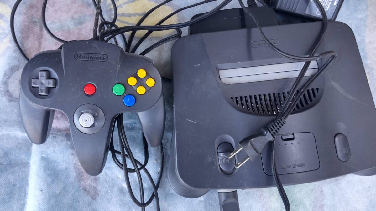 任天堂 Nintendo64 N64 本体セット ジャンク品_画像2