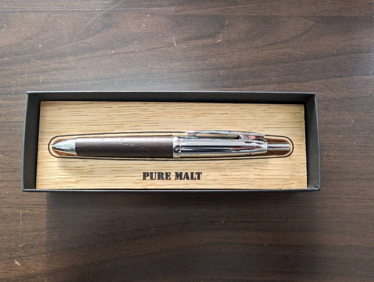 [未使用] PURE MALT 多機能ペン MSE4-5035 三菱鉛筆 ボールペン3色＋シャーペン３＆１ 4機能ペン オークウッド ピュアモルト 同梱可の画像2