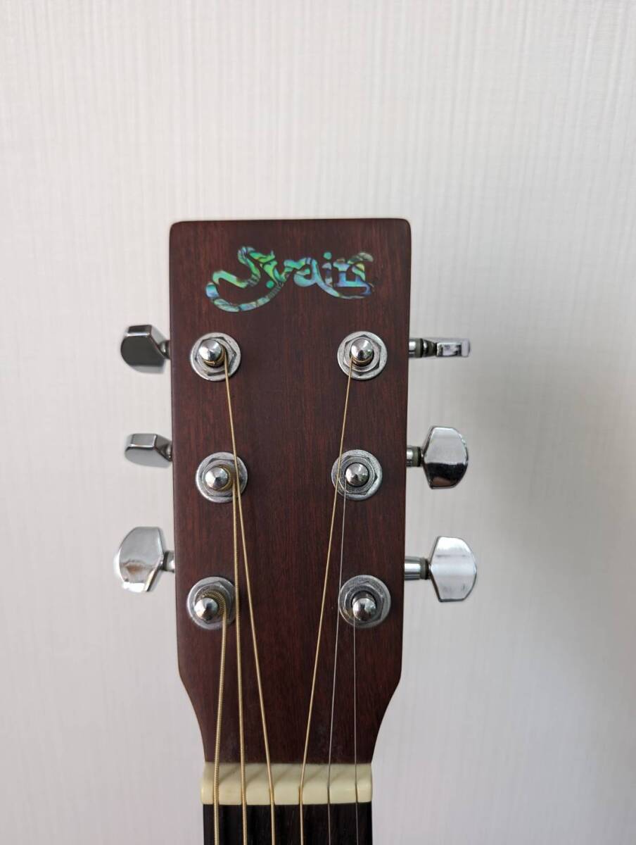 [美品] S.yairi S.ヤイリ YM-16/N ナチュラル系 ミニアコースティックギター トラベルギター 弦楽器 現状品の画像2