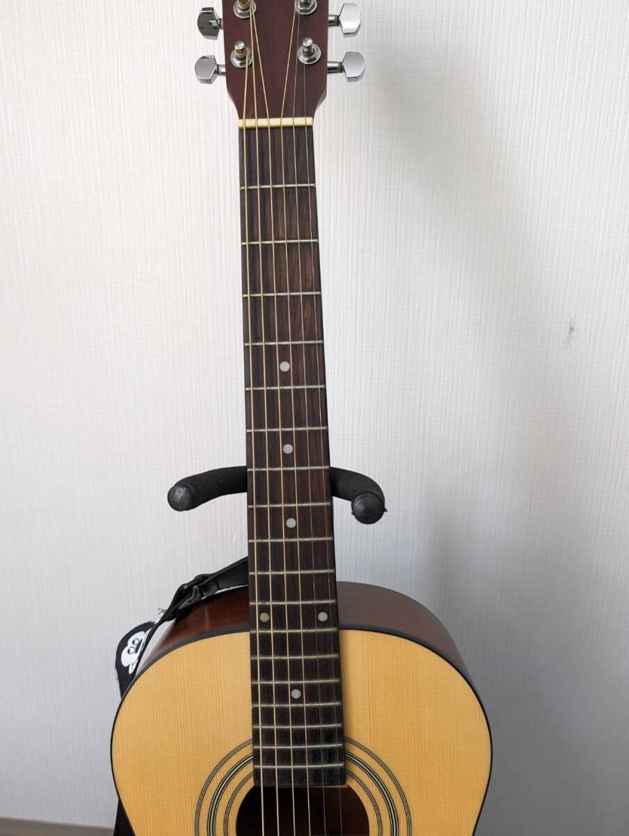 [美品] S.yairi S.ヤイリ YM-16/N ナチュラル系 ミニアコースティックギター トラベルギター 弦楽器 現状品の画像3