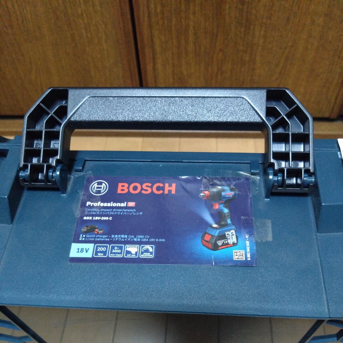 展示品☆BOSCH　ボッシュ☆6.0Ah　インパクトドライバー　GDX18V_画像9