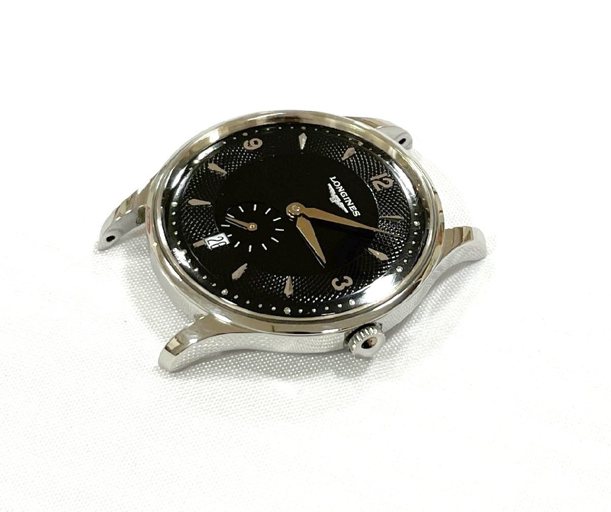 * редкий работа товар LONGINES Longines Grand Classic small second черный циферблат самозаводящиеся часы L4.685.4 Vintage наручные часы 