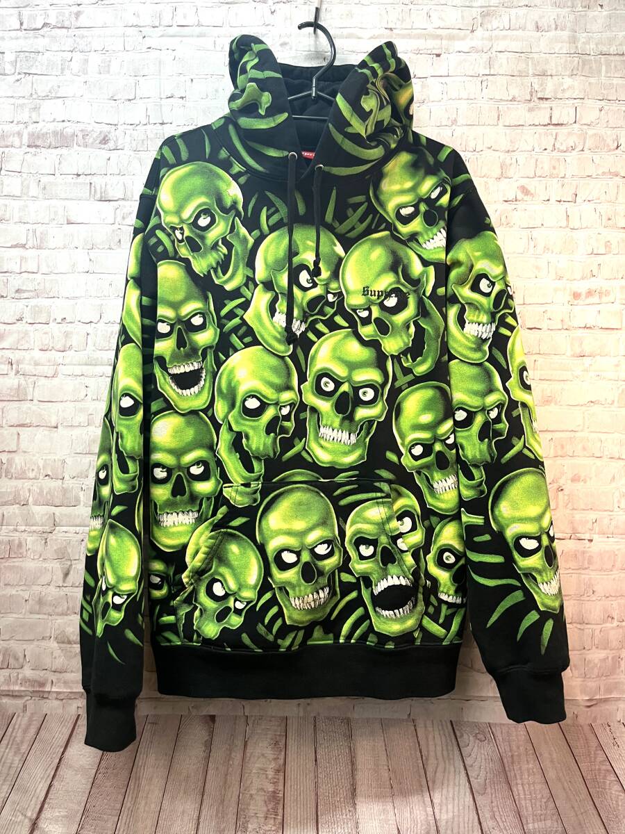 SUPREME シュプリーム スカルパイルフーデッドスウェットシャツ / Skull Pile Hooded Sweatshirt M